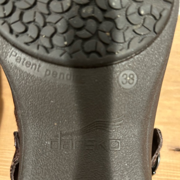 Dansko Allison nurse clog mules Mary Jane size 38 7.5. - Picture 5 of 5